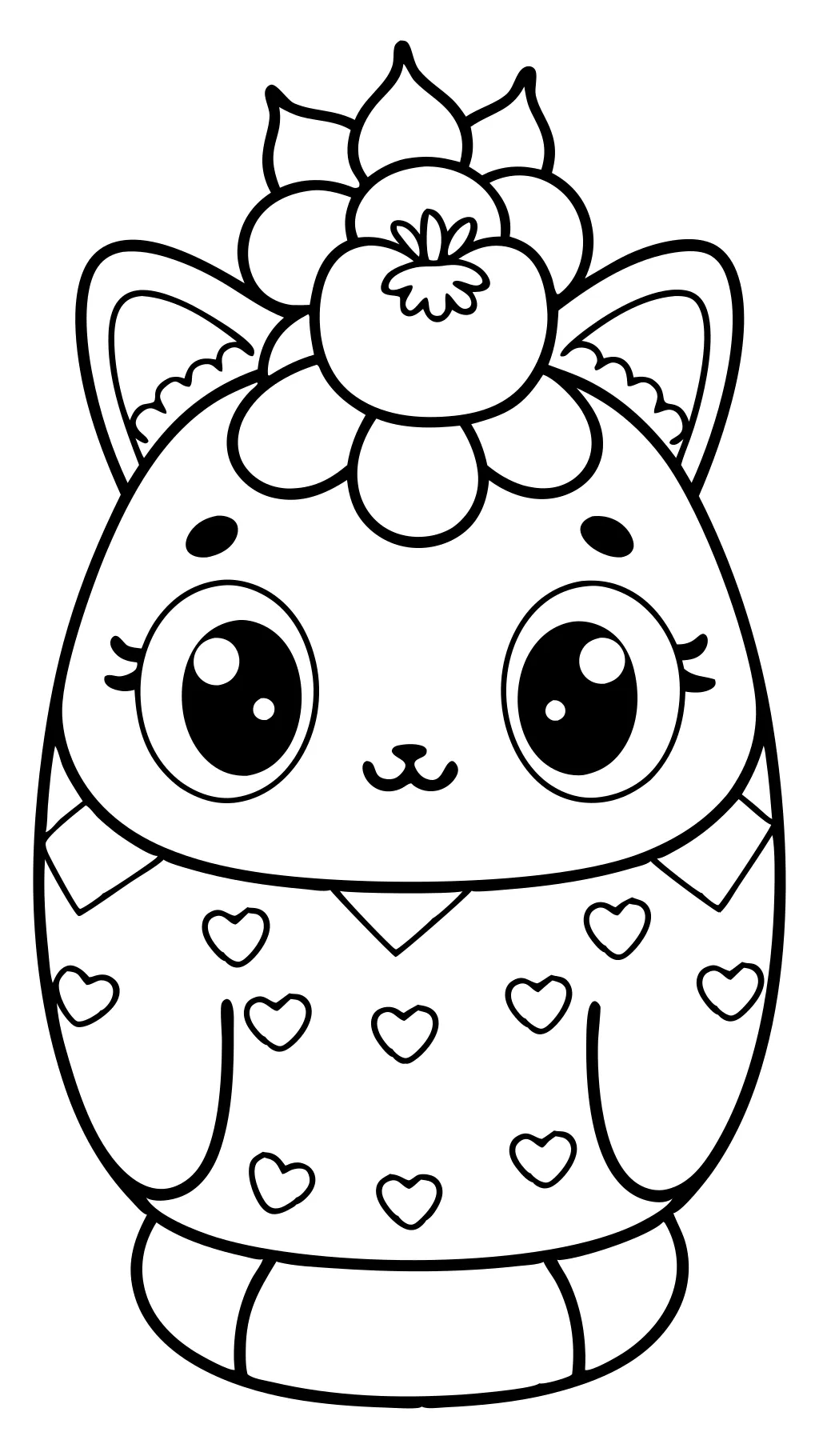 coloriage kawaii imprimable